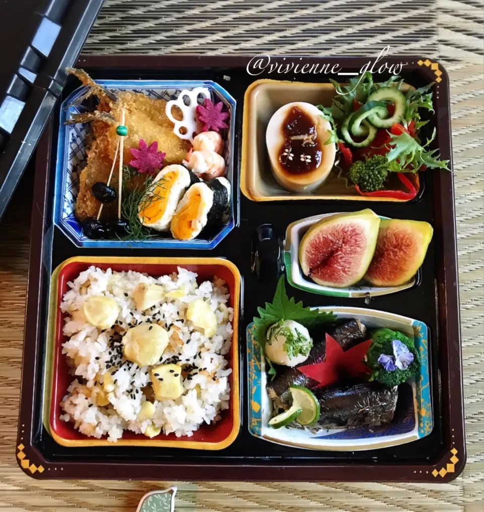 栗ごはん弁当|vivienne_glowさん