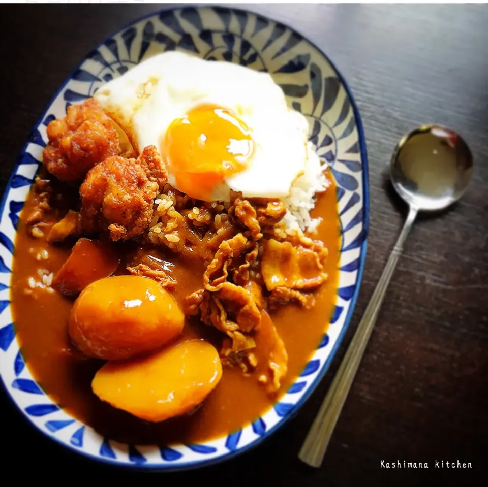 Snapdishの料理写真:カレーライス🍛🥄|Kashimanakitchenさん