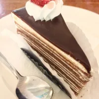 Snapdishの料理写真:Hazelnut Mille Crepe|diyan candraさん