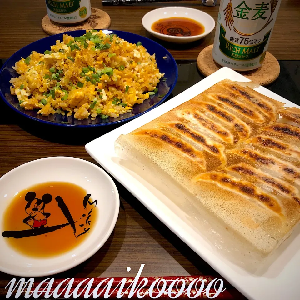 🥟餃子炒飯セット🥟|マイコさん