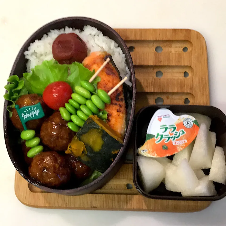 #男子高校生弁当  #曲げわっぱ弁当|さい。さん