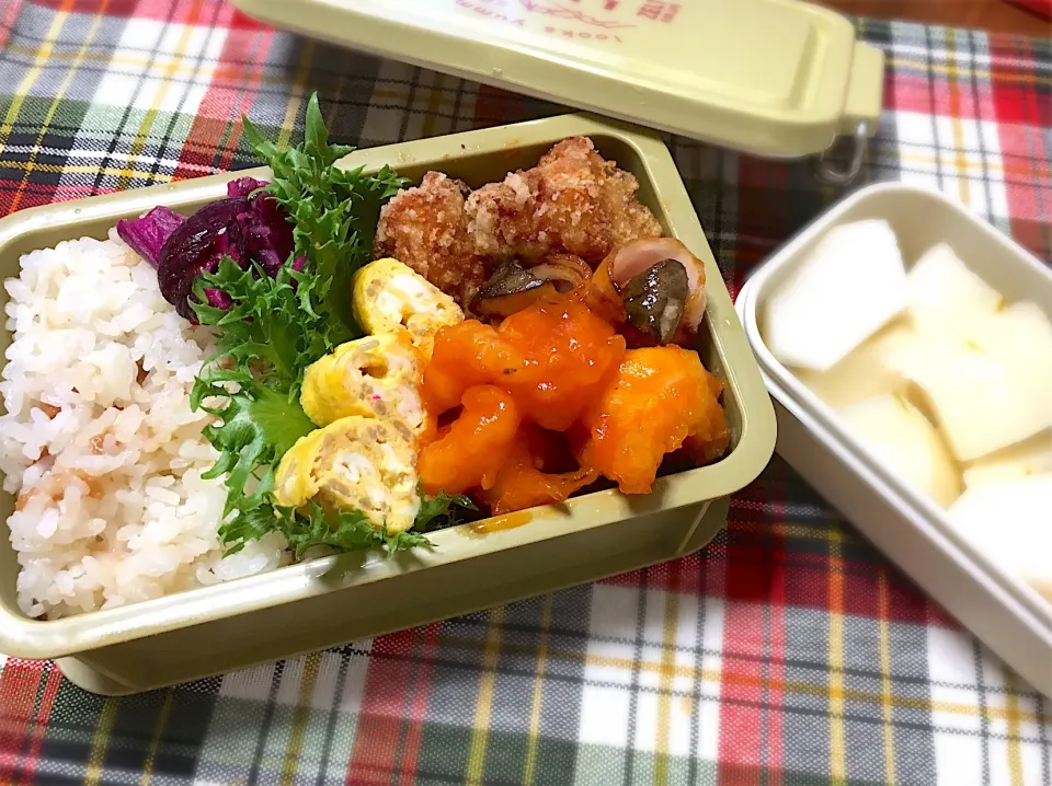 2018.9.7えびチリ弁当|マム🌹Japanese momさん