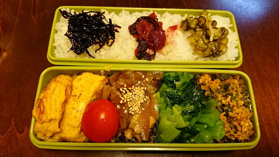 パセリカレー弁当
 #今日のお弁当|りょーさん