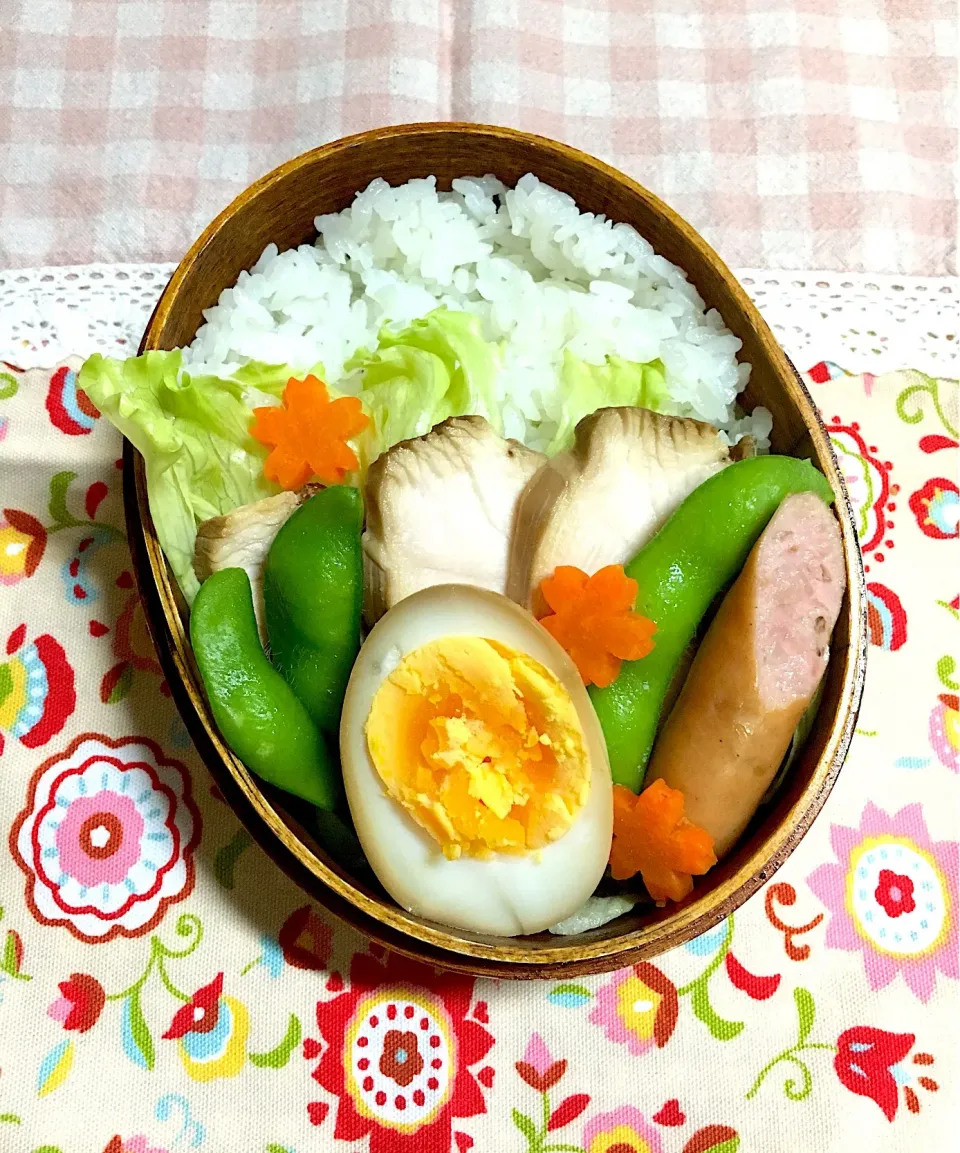 Snapdishの料理写真:年中さん弁当36日目 #わっぱ弁当   #年中さん弁当  #野田琺瑯|チョコらんさん