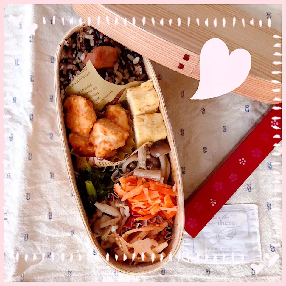 ９／７ ｆｒｉ
鶏ムネ肉のケチャップ炒め弁当🍴|rinaronarさん