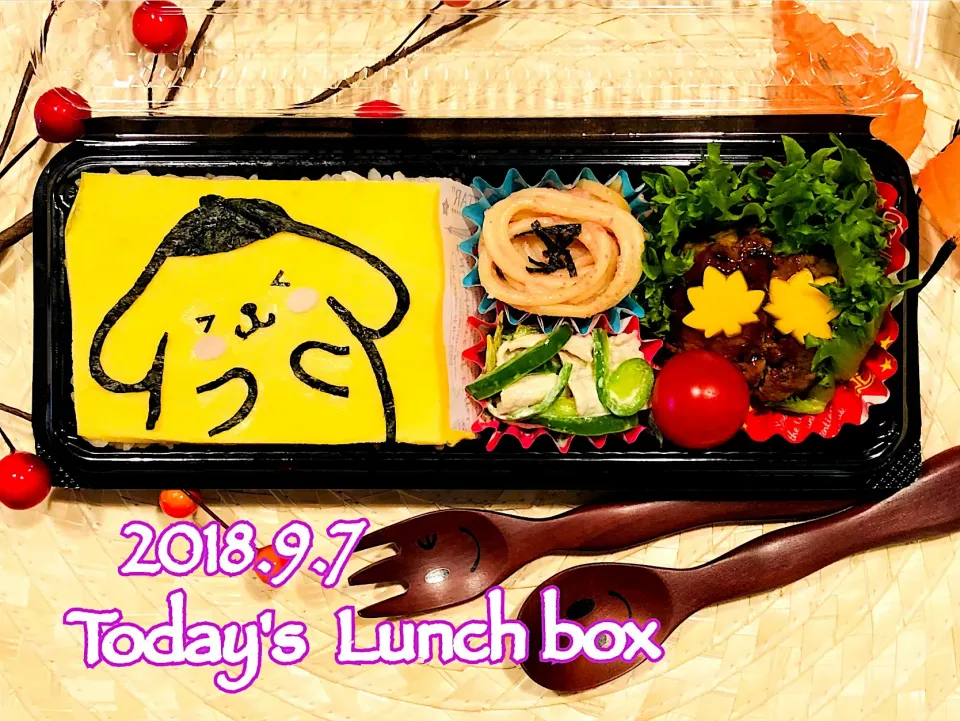 本日のOL弁🍱😋
今日は、ニッて笑うポムポムプリン∪･.̫･U💕|あさちゃん☆さん