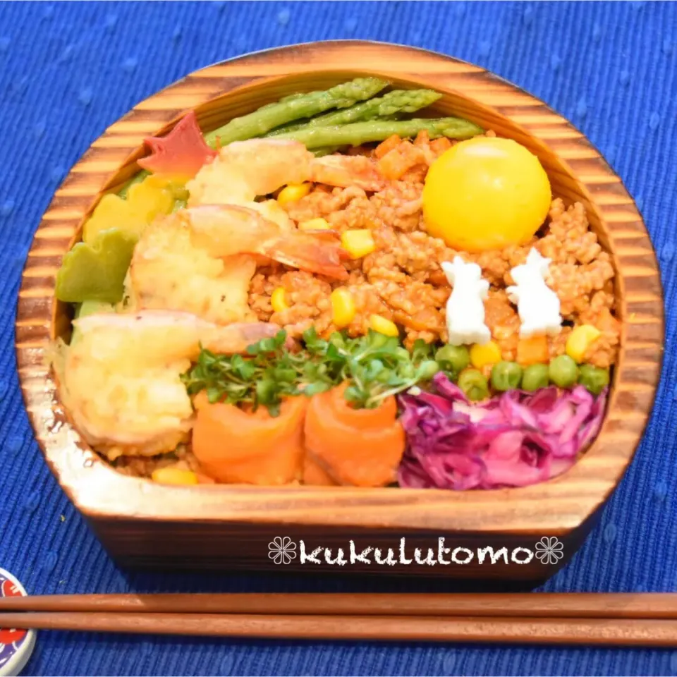 🐇お月見弁当🎑|kukulutomo ❁𓎪 ⡱𓎩‎𐩢𐩺𓎪 ⡱さん