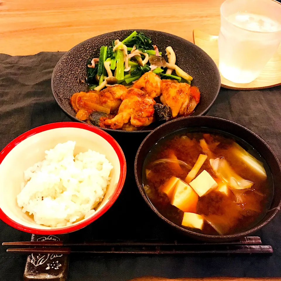 今夜のお供はチキンのトマト煮|夢酒(ムッシュ)さん