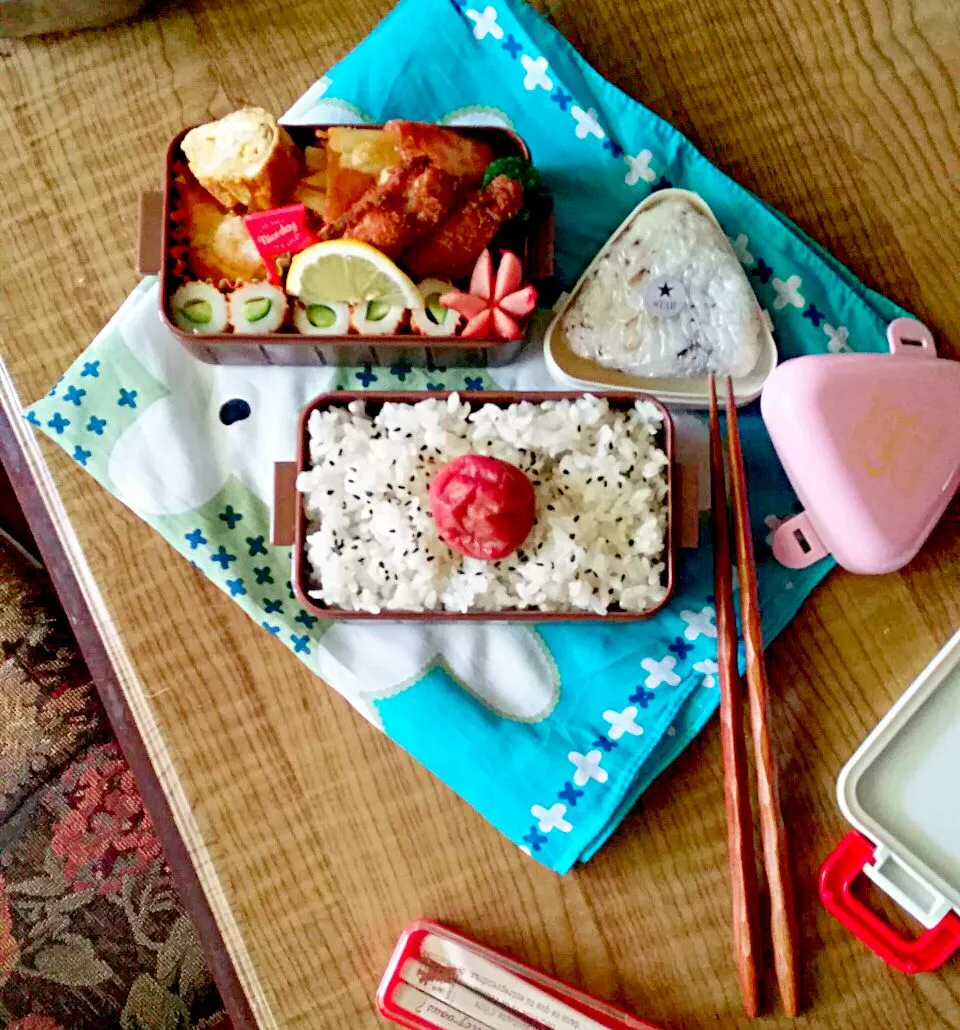 Snapdishの料理写真:日の丸弁当❤|Okano Chiharuさん