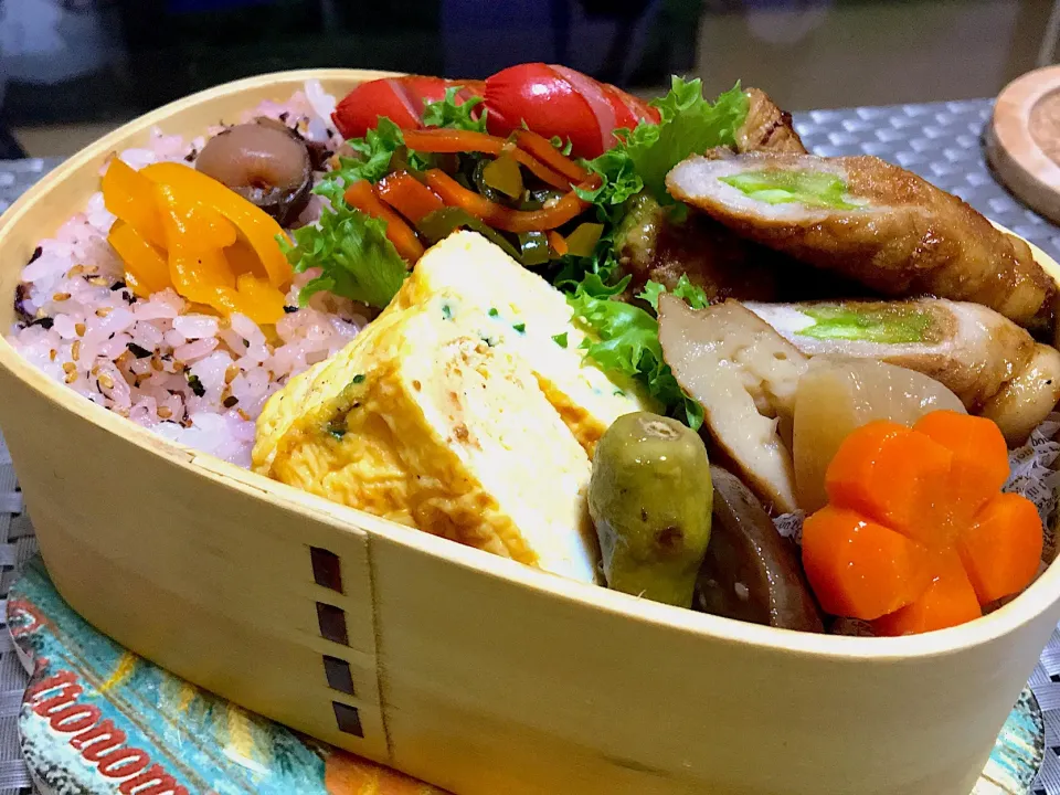 今日のお弁当( ･∀･)ﾉｼ朝方~お仕事Ver.|あっきさん