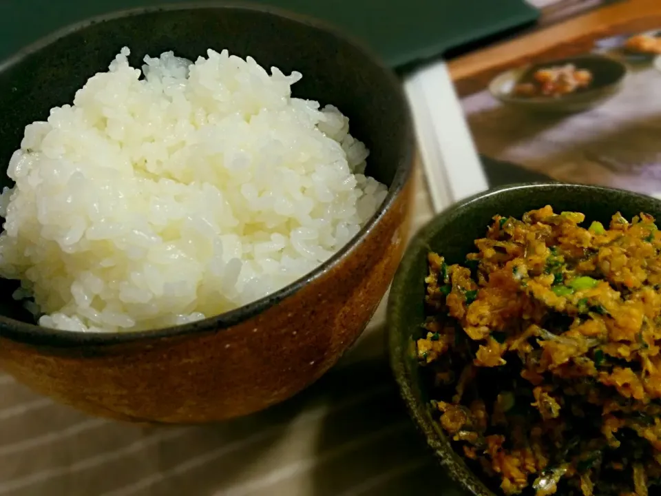 かまどさん電気 de
    お米の友～じゃこ卵味噌*～|ことり*さん