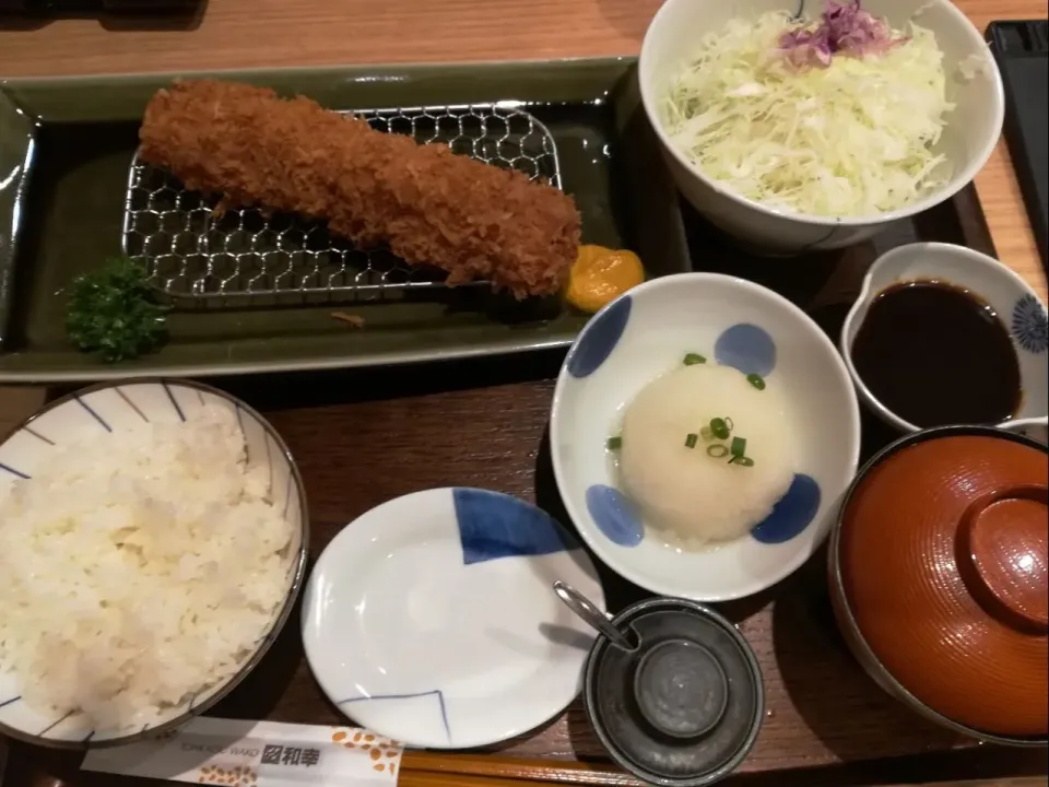 丸太ヒレカツ定食|アクちゃんさん