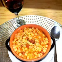 Snapdishの料理写真:Pasta Fagioli (pasta and beans)|Mara Panella Minconeさん