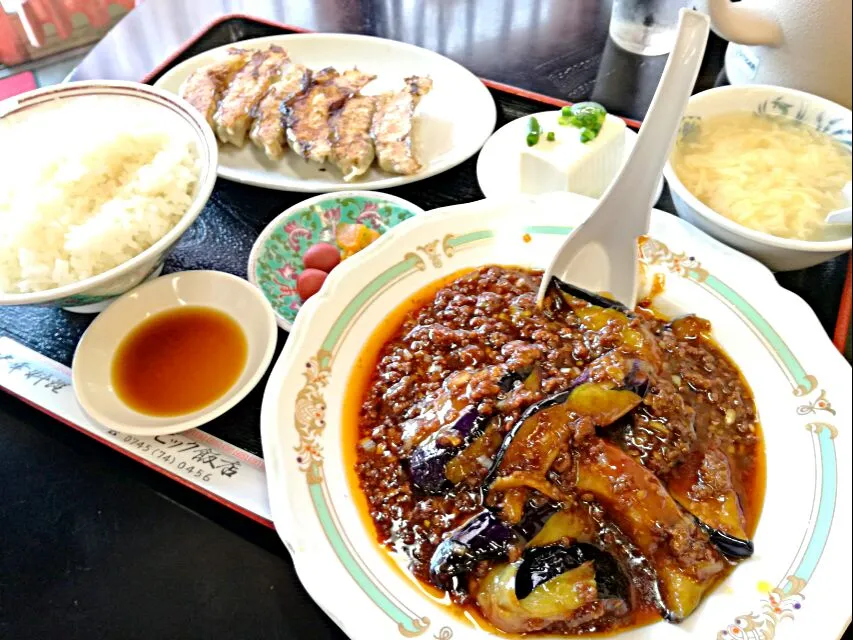 斑鳩　オリンピック飯店
麻婆なすセット|korinoさん