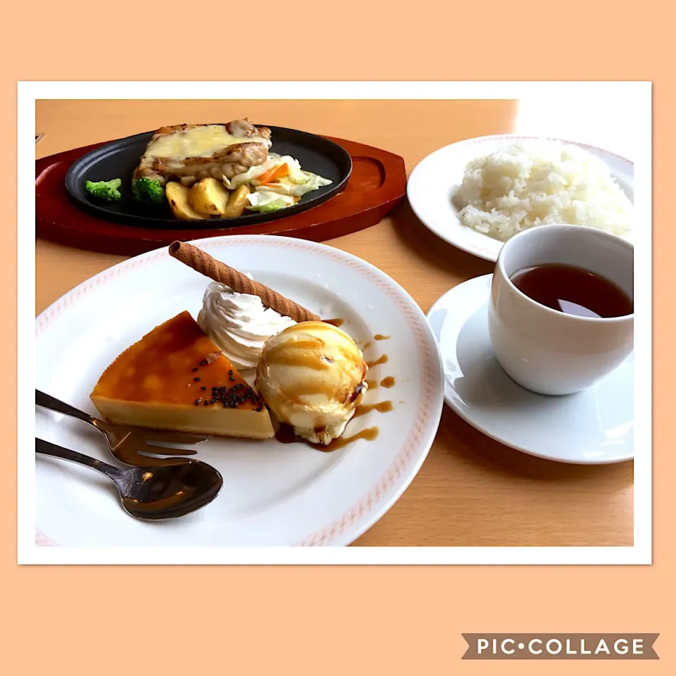 Snapdishの料理写真:娘ちゃんとデート❤️
Joyfullにてスィートポテトプレートとチキンチーズステーキ❣️ほぼ娘ちゃん用🤣|かぴかぴさん