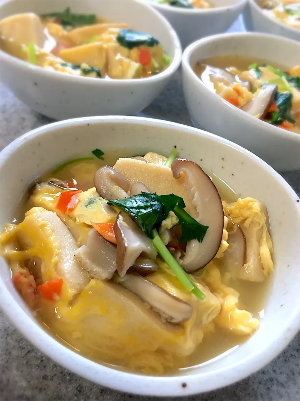 高野豆腐の卵とじ✨|てんてんさん