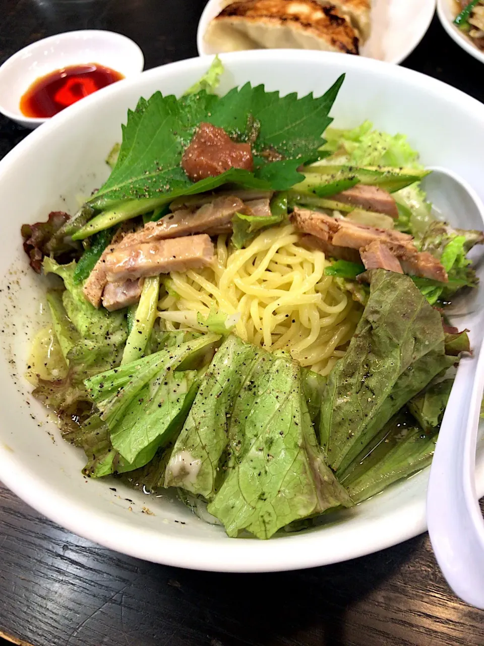 Snapdishの料理写真:冷やし塩ラーメン🍜|wildcat山猫さん