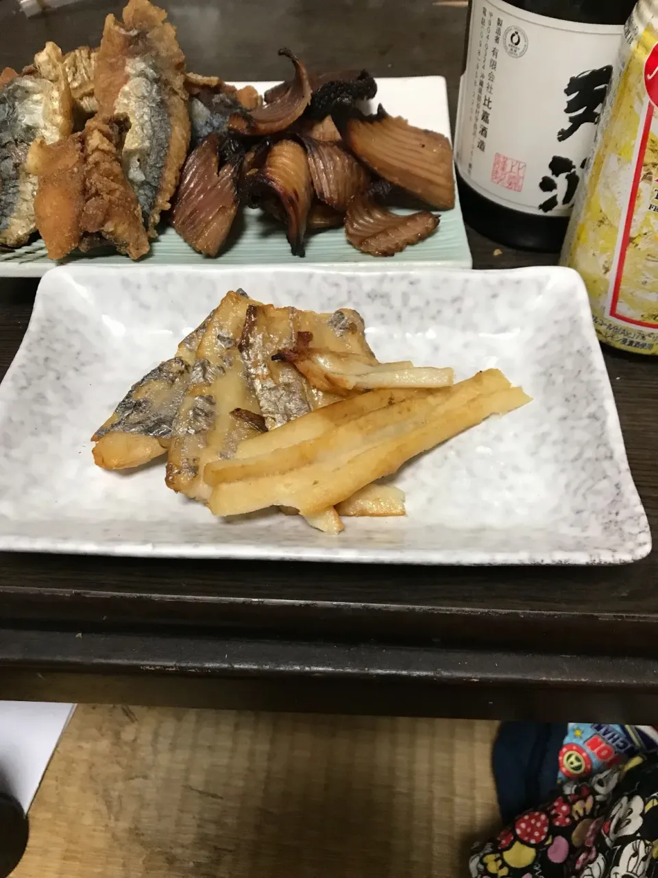 サバ揚げ/エイヒレの炙り・太刀魚の塩焼き|まささん