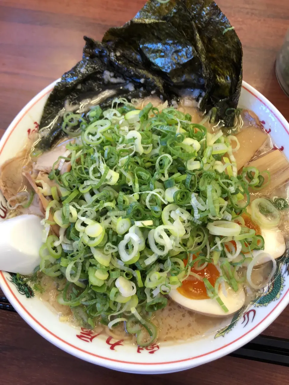 コク旨しょうゆ  味玉のり ネギはいつものように。|rockiさん