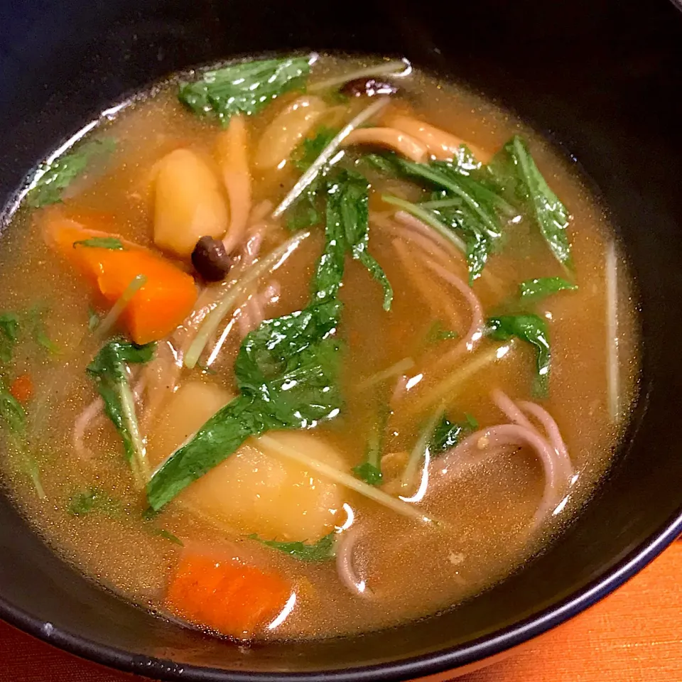 カレー蕎麦
 #リメイク料理|ゼニコさん