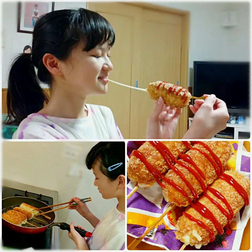 Snapdishの料理写真:チーズホットク|eri☆さん