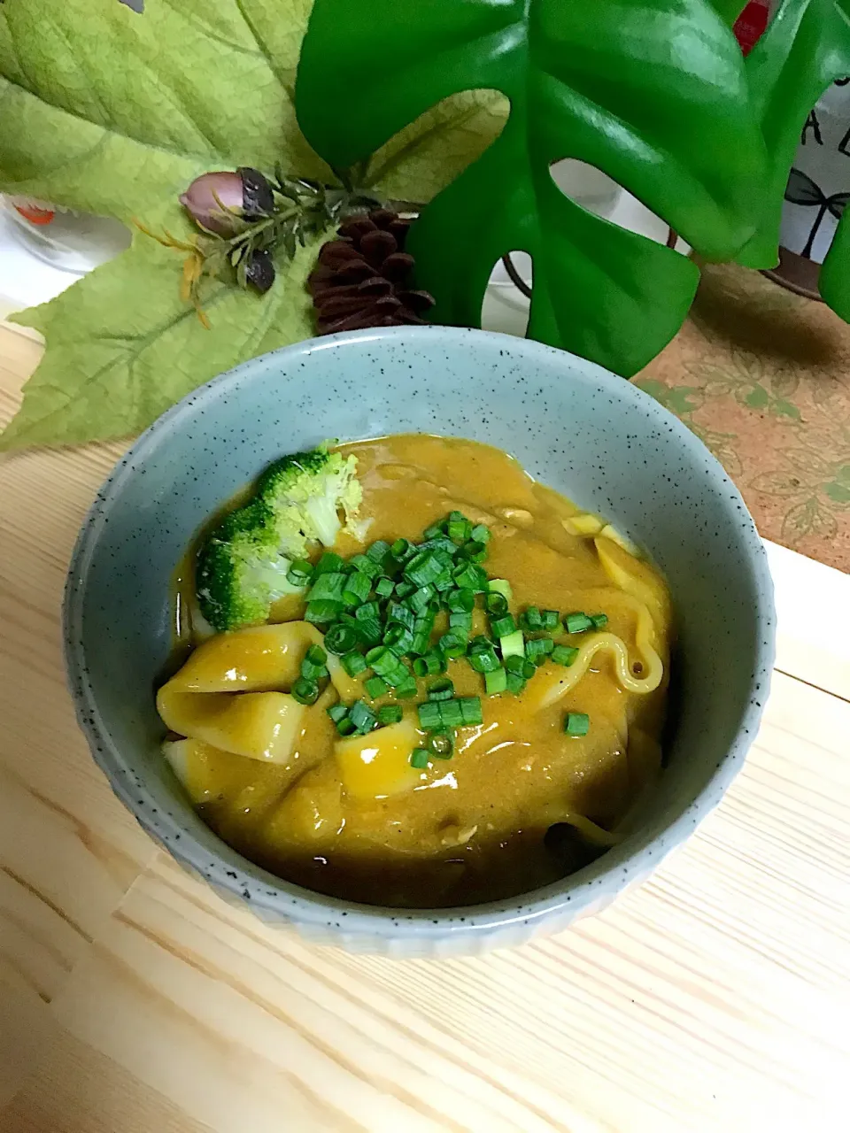 Snapdishの料理写真:クリーミーカボチャカレーうどん|loveままさん