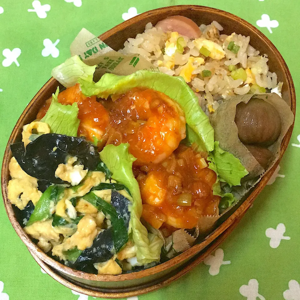 中華弁当
#わっぱ弁当 #中学生弁当 #剣道部弁当 これでも #女子弁 #おべんたぐらむ #オベンタグラム|Yukiyo  Aoyamaさん