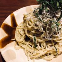 大葉とじゃこの豆腐クリーム冷製パスタ by はるママまんま