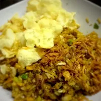 Spicy Squid Fried Rice  #squid  #friedrice|Principle In Eateryさん