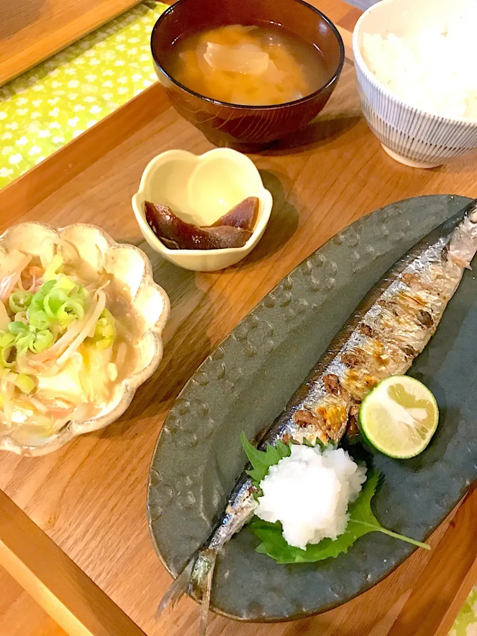 秋刀魚定食3|はるたそさん