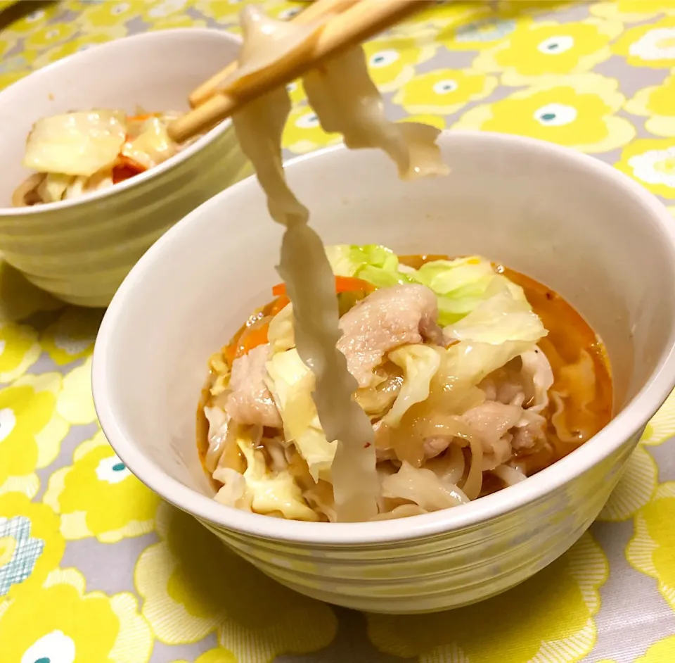 台湾インスタントラーメン、麺の形状が面白い^ ^|masasho's momさん