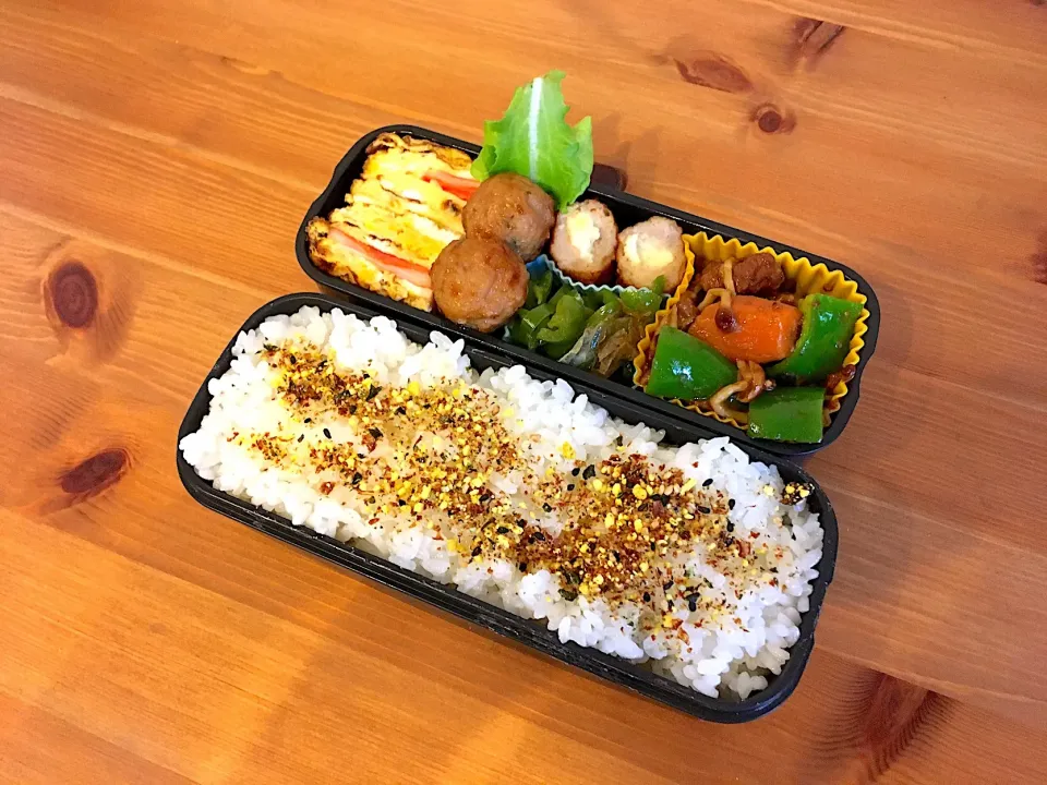 榎カレー炒め弁当|Emi Mikadoさん