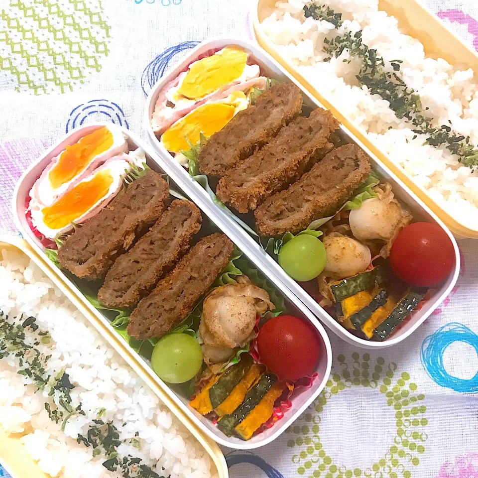 今日のお弁当♡ミンチカツ|ゆりさん