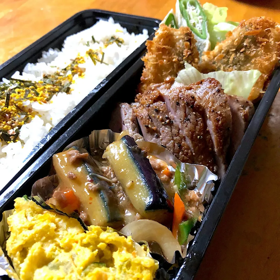 Snapdishの料理写真:今日の俺弁当！|沖縄「ピロピロ」ライフさん