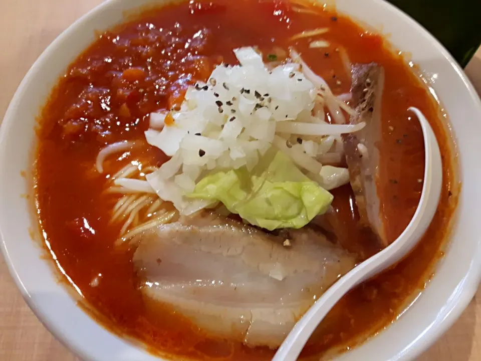 カッパハウスのトマトラーメン🍜|けんさん