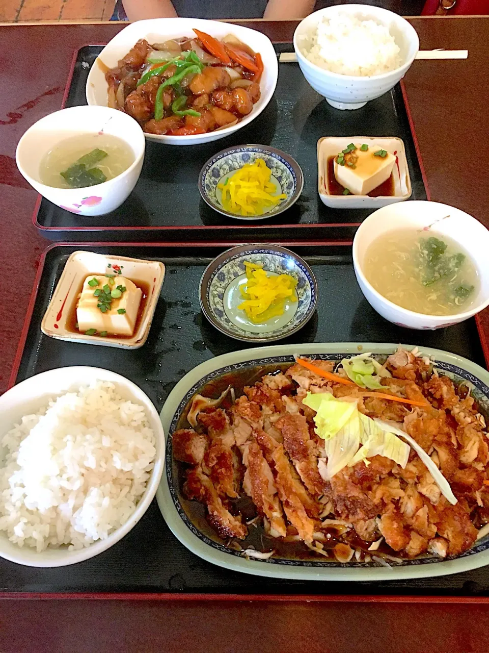 油淋鶏定食と酢豚定食|Kouji  Kobayashiさん