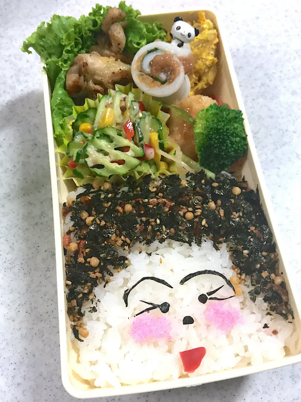 Snapdishの料理写真:お弁当〜〜🍱
社会人2年目の次女🍱|まんぞーさん