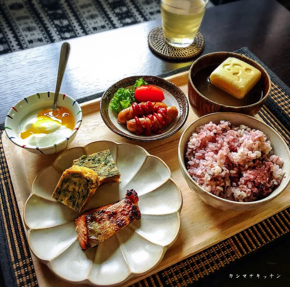 Snapdishの料理写真:朝ご飯🍚🥢|Kashimanakitchenさん