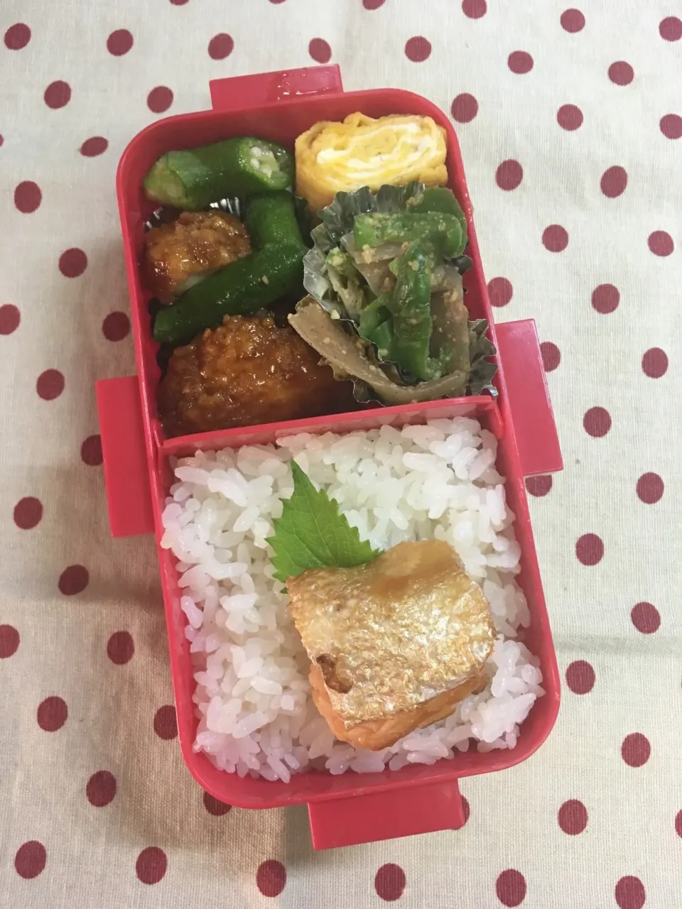 Snapdishの料理写真:9月12日 もう週の中日だ〜弁当 w|sakuramochiさん