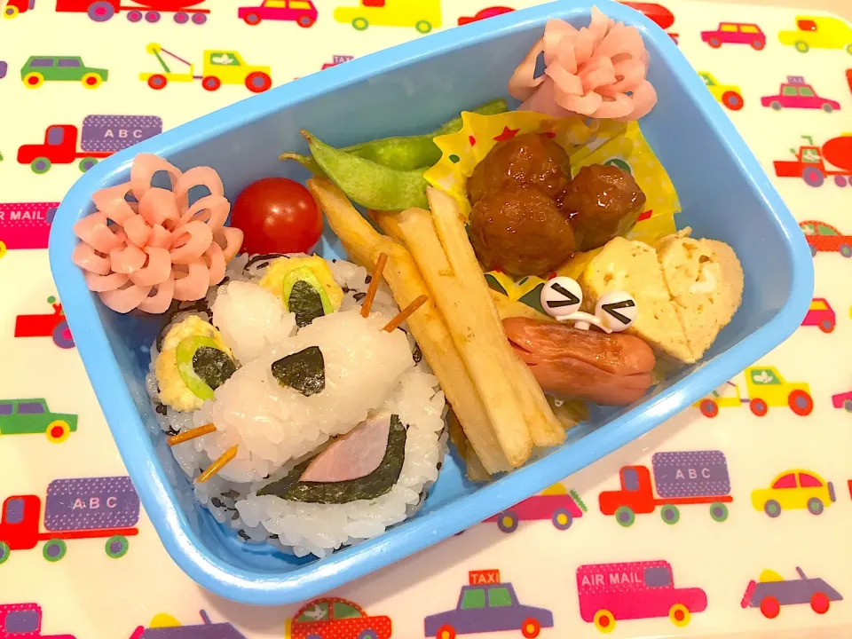 Snapdishの料理写真:9月♡チビ太のお弁当|やまさん