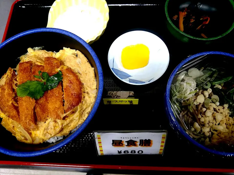 ロースカツ丼・半そばセット|nyama1さん