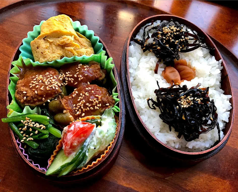 震災後、初めてのお弁当🍱肉詰めピーマン🥦|Yukie  Toriseさん