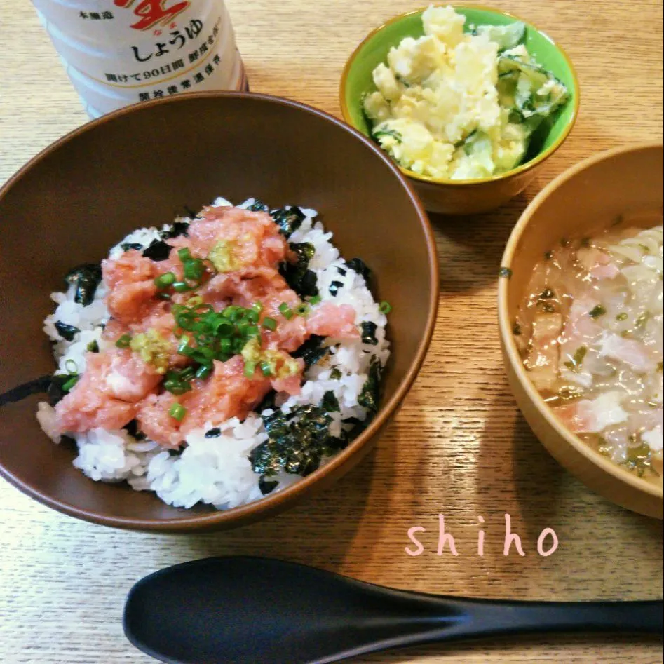 Snapdishの料理写真:ネギトロ丼|しほさん