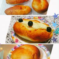 メイさんの料理 カルピスクリームパン(o´〰`o)♡*✲ﾟ*｡
