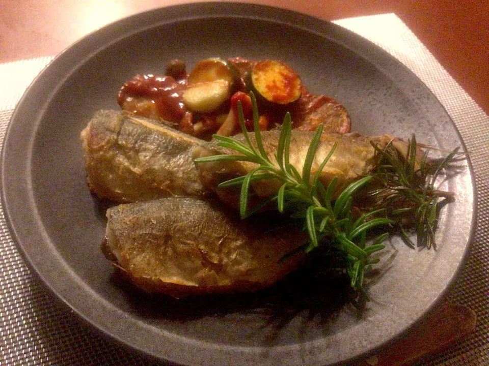 Chinchards à la provençale🐟鯵のﾌﾟﾛﾊﾞﾝｽ風|🌈Ami🍻さん