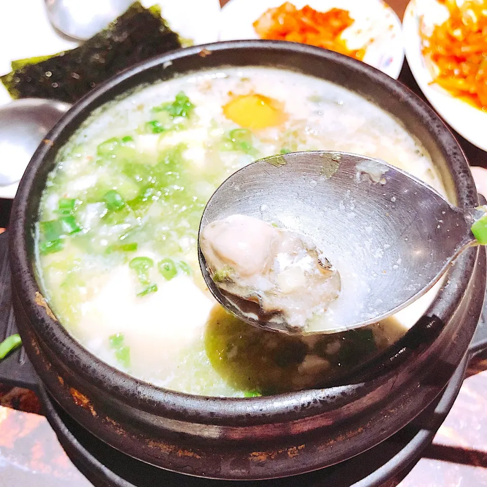 Oyster Korean hot pot.|SPJWUさん