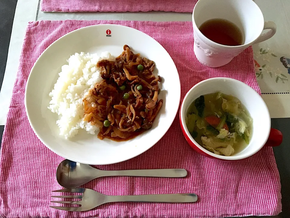 ハッシュドビーフのご飯|みよさん