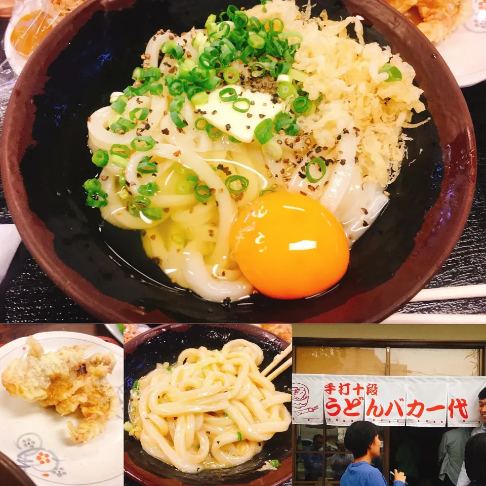 Snapdishの料理写真:釜バターうどん
イイダコの天ぷら|コージ💫さん