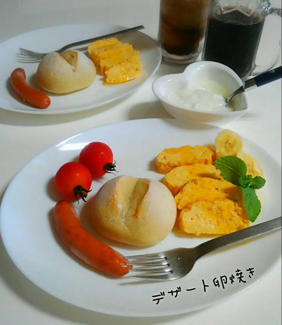 Snapdishの料理写真:ナナさんのデザート卵焼き|みったんさん