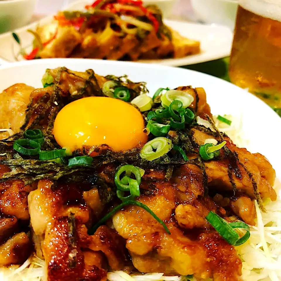 簡単すぎる‼️焼き鳥丼😆🙌|ハマちゃんさん